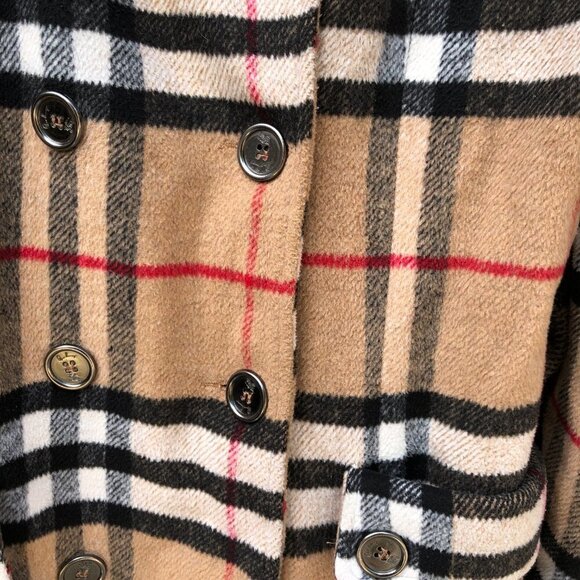 RARE Burberry Supernova Jacket XXL Cotton Long Coat - Picture 11 of 15
